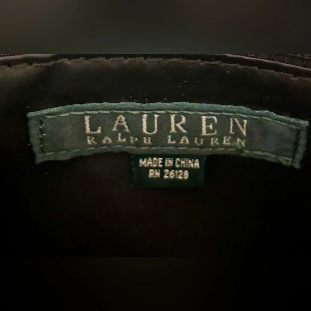 Vintage Lauren Ralph Lauren Cheetah Animal Print Cosmetic/Travel Bag - Picture 10 of 10